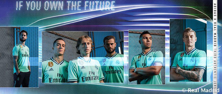 El Real Madrid elige el verde eléctrico para su tercera equipación