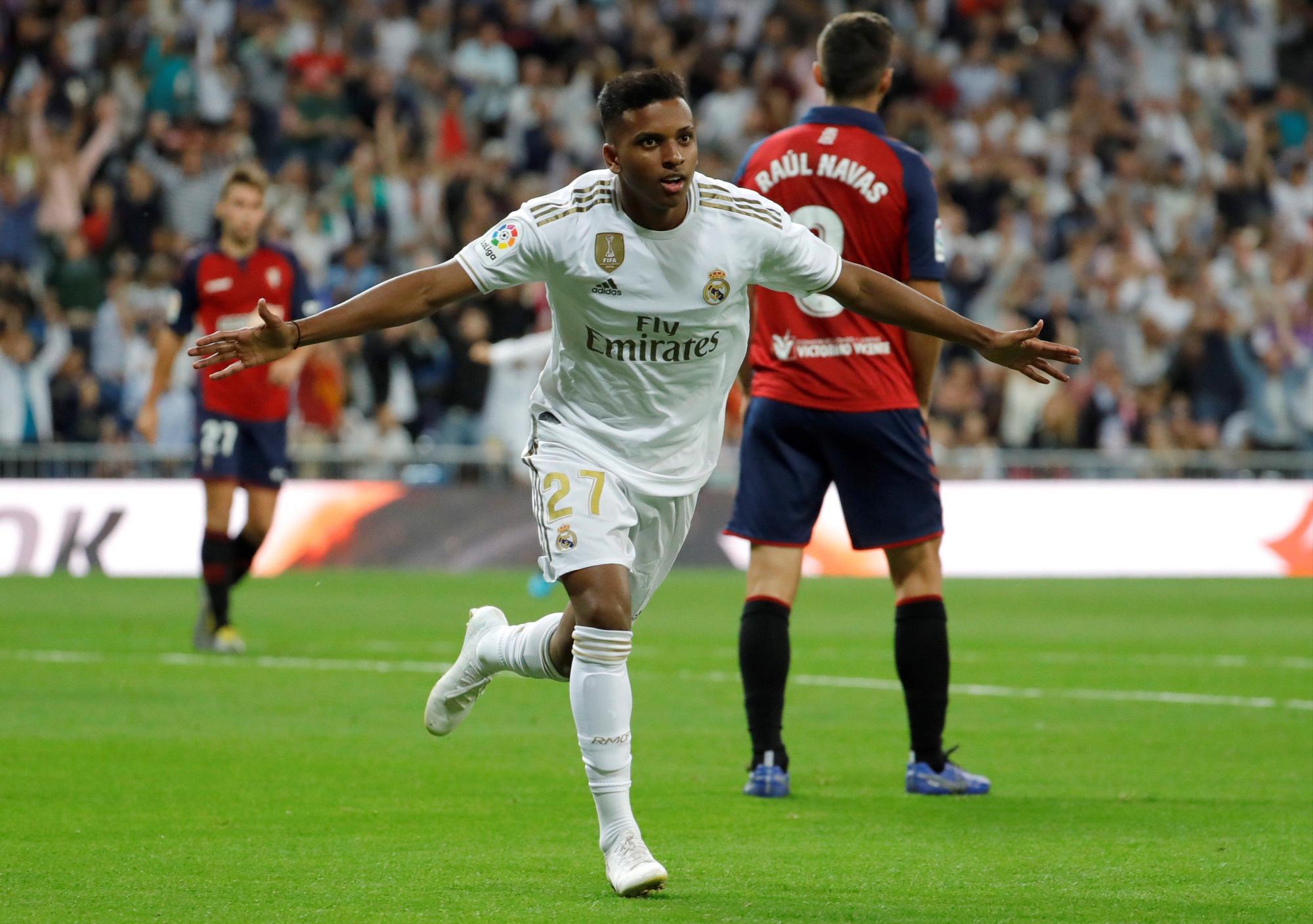 Así ha sido el control de Rodrygo, que fue "la hostia" para Zidane